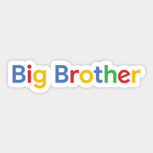 Google Big Brother Sticker